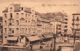 BELGIQUE - Heist - La Place De La Station - Carte Postale Ancienne - Heist