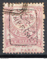 Turchia 1891 Stampe Unif.3 O/Used VF/F - Gebruikt