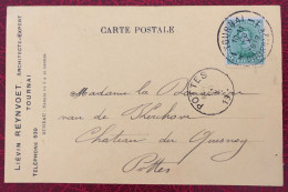 Belgique Entier-Carte, Cachet Tournai 28.10.1919 - (C341) - Otros & Sin Clasificación