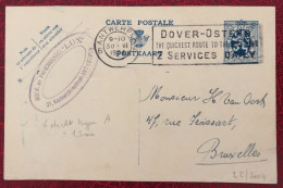 Belgique Entier-Carte, Cachet Antwerpen 30.6.1934 - (C350) - Andere & Zonder Classificatie