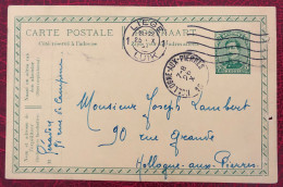 Belgique Entier-Carte, Cachet Liège 25.10.1919 - (C353) - Sonstige & Ohne Zuordnung