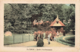 BELGIQUE - Liège - Jardin D'acclimatation - Animé - Colorisé - Carte Postale Ancienne - Lüttich