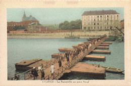 BELGIQUE - Liège - La Passerelle Au Pont Neuf - Animé - Colorisé - Carte Postale Ancienne - Lüttich