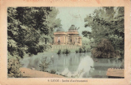 BELGIQUE - Liège - Jardin D'acclimatation - Lac - Colorisé - Carte Postale Ancienne - Liège