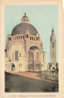 BELGIQUE - Liège - Basilique De Cointe Et Monument Interallié - Colorisé - Carte Postale Ancienne - Liege