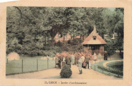 BELGIQUE - Liège - Jardin D'acclimatation - Animé - Colorisé - Carte Postale Ancienne - Lüttich