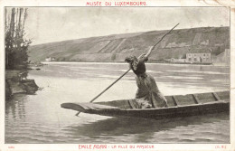 MUSEES - Musée Du Luxembourg - Emile Adan - La Fille Du Passeur  - Carte Postale Ancienne - Museos