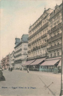 BELGIQUE - Heist - Grand Hôtel De La Plage - Colorisé - Carte Postale Ancienne - Heist