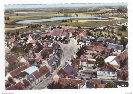 41 En Avion Au Dessus De MARCILLY EN GAULT Vers Salbris N°1 Belle Vue Générale Le Bourg Les Etangs VOIR DOS - Neung Sur Beuvron