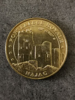 JETON TOURISTIQUE NAJAC FORTERESSE ROYALE 2010 MONNAIE DE PARIS MDP /TOKEN - 2010