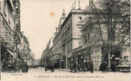 FRANCE - Avignon - Rue De La Républiques - Les Nouvelles Galeries - Animé - Carte Postale Ancienne - Avignon