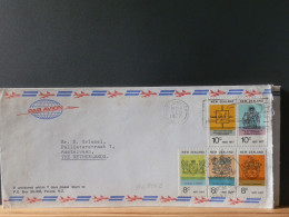 90/556Z   LETTER NEW ZEALAND TO THE NEDERLANDS 1977 - Storia Postale