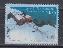 Argentina 1996 Antarctica Base Melchier 1v   ** Mnh (VA224A) - Ungebraucht