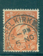 Great Britain 1941-1942 King George VI Definitive  New Color 2 D SG 488Wi WM Inverted Postmarked - Used Stamps