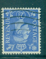 Great Britain 1941-1942 King George VI Definitive  New Color 2 1/2 D SG 489Wi WM Inverted Postmarked - Used Stamps