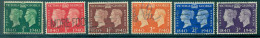 Great Britain 1940 Centenary Of First Adhesive Postage Stamps Complete Series SG 479-484 - Used Stamps