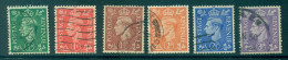Great Britain 1937-1947 King George VI Definitives (Complete Set Of 15 Values) SG 462-475 Used - Used Stamps