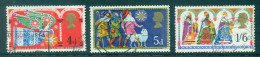 Great Britain 1969 Christmas Complete Series SG 812-814 Used - Usati