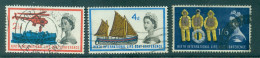 Great Britain 1963 Ninth International Lifeboat Conference Edinburgh Complete Series SG 639-641 Used - Usati