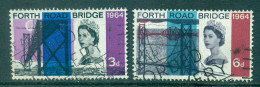 Great Britain 1964 Opening Of Forth Road Bridge Complete Series SG 659-660 Used - Usati