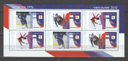 Grenada - Limited Edition Sheet 12 MNH - WINTER OLYMPICS VANCOUVER 2010 - INNSBRUCK 1976 - Inverno2010: Vancouver