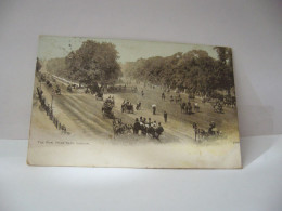 THE ROW HYDE PARK  LONDON ROYAUME UNI ANGLETERRE CPA 1903 - Hyde Park