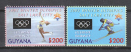 Guyana 2002 Mi 7401-7402 MNH WINTER OLYMPICS SALT LAKE CITY - Inverno2002: Salt Lake City