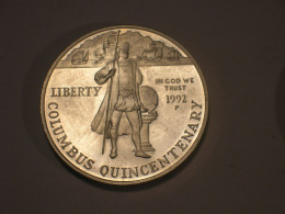 Estados Unidos/USA 1 Dolar Conmemorativo, 1992 P, Proof, 500 Aniversario Cristobal Colon (13950) - Conmemorativas