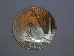 Estados Unidos/USA 1 Dolar Conmemorativo, 1994 P, Proof, Memorial Veteranos Vietnan (13954) - Conmemorativas