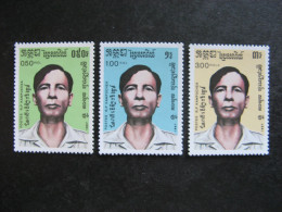 Kampuchea : TB Série  N° 702 Au N° 704. Neufs XX . - Kampuchea