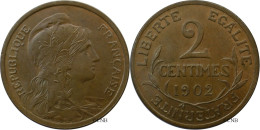 France - IIIe République - 2 Centimes Daniel-Dupuis 1902 - SUP+/MS62 Red-brown - Fra4881 - 2 Centimes