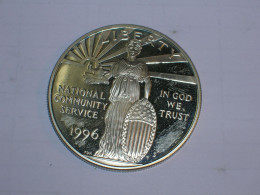 Estados Unidos/USA 1 Dolar Conmemorativo, 1996 S, Proof, National Community Service (13960) - Commemoratifs