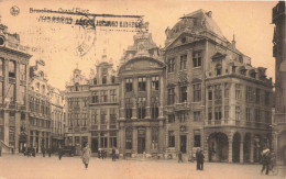 BELGIQUE - Bruxelles - Grand' Place - Côté Sud Ouest- Carte Postale Ancienne - Plazas