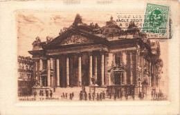 BELGIQUE - Bruxelles - La Bourse - Carte Postale Ancienne - Monuments, édifices