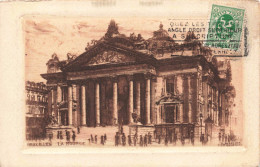 BELGIQUE - Bruxelles - La Bourse - Carte Postale Ancienne - Monumenti, Edifici