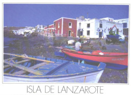 Spain:Lanzarote, Puerto Del Carmen, Traditional Canarian Buildings - Lanzarote