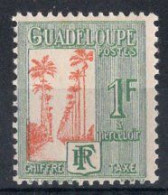 Guadeloupe Timbre-Taxe N°35* Neuf Charnière TB Cote 4€00 - Impuestos