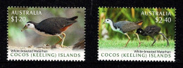 Cocos Islands 2023 CKI Waterhens  Set Of 2 MNH - Cocos (Keeling) Islands