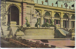 Exposition Universelle Bruxelles 1910 La Quadrige Carte Postale Animee - Wereldtentoonstellingen