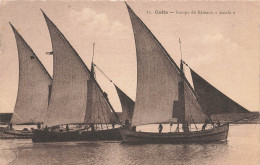 Cette * Sète * Groupe De Bateaux De Pêche BOEUFS - Sete (Cette)