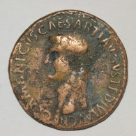 RARE - GERMANICUS, As - C CAESAR AVG GERMANICVS PON M TR POT, (37-38), Bronze, RIC.35 - The Julio-Claudians (27 BC To 69 AD)