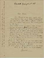GRANDS VINS DE BOURGOGNE 1908 Reçu Signé Vente De Vin Modot Peloux Propriétaires à Clos Vougeot V. SCANS - 1900 – 1949