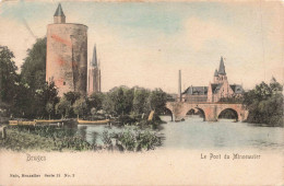 BELGIQUE - Bruges - Le Pont Du Minnewater - Colorisé - Carte Postale Ancienne - Brugge