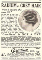 Radium Grey Hair Caradium  Ad (Photo) - Objects