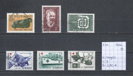 (TJ) Finland 1964 - 6 Zegels (gest./obl./used) - Usati