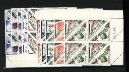 ** N°453/472, Timbres Taxe De 1953 Surchargés En Bloc De 4 Coin Daté, **, TTB - Sonstige & Ohne Zuordnung