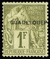 * N°26d, 1f Olive Type Alphée Dubois, Neuf *, TB - Other & Unclassified