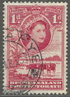 Bechuanaland Protectorate. 1955-58 QEII. 1d Used SG 144 - 1885-1964 Herrschaft Von Bechuanaland