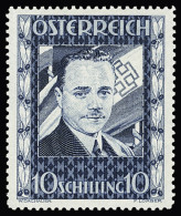 * N°484 10 Schilling Bleu-gris Dolfuss, Neuf *, TB - Sonstige & Ohne Zuordnung