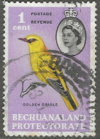 Bechuanaland Protectorate. 1961 QEII. 1c Used SG 168 - 1885-1964 Protectorado De Bechuanaland